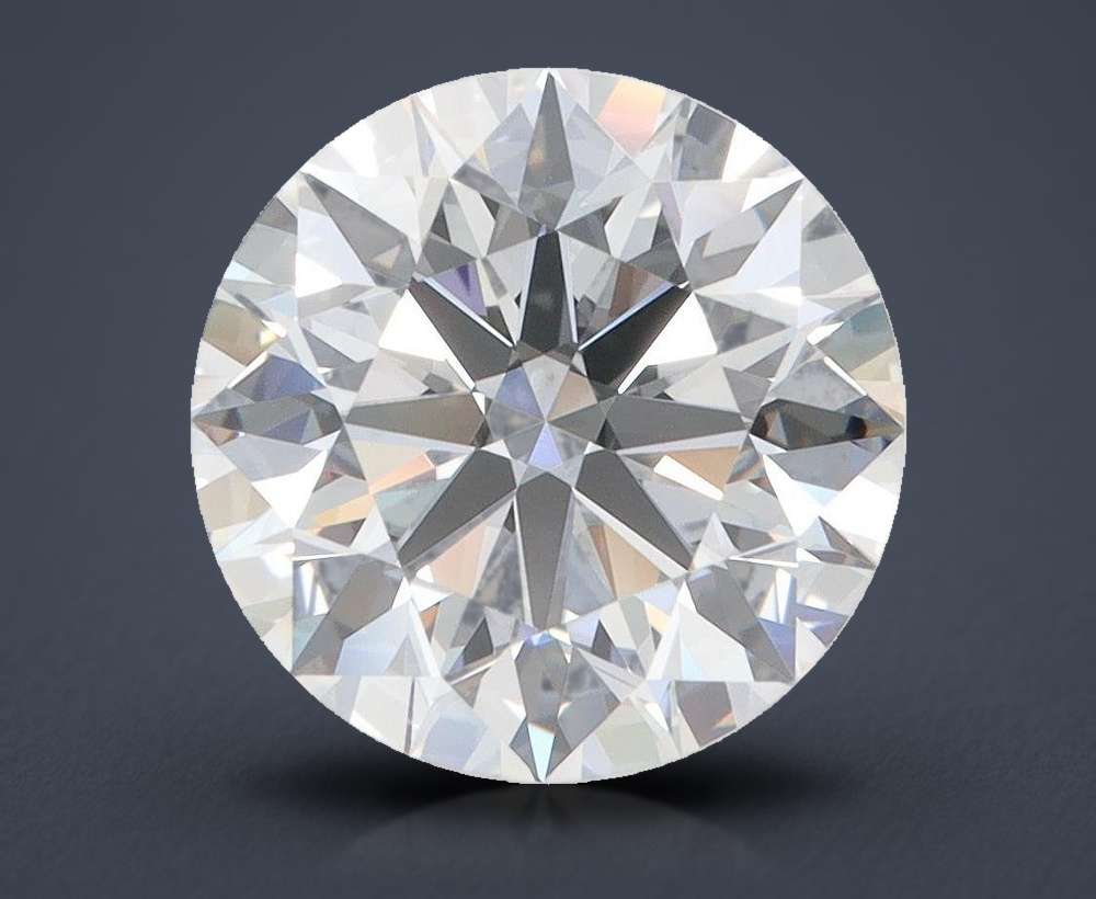 4.00ct D VVS2 Rare Carat Ideal Cut Round Lab Grown Diamond