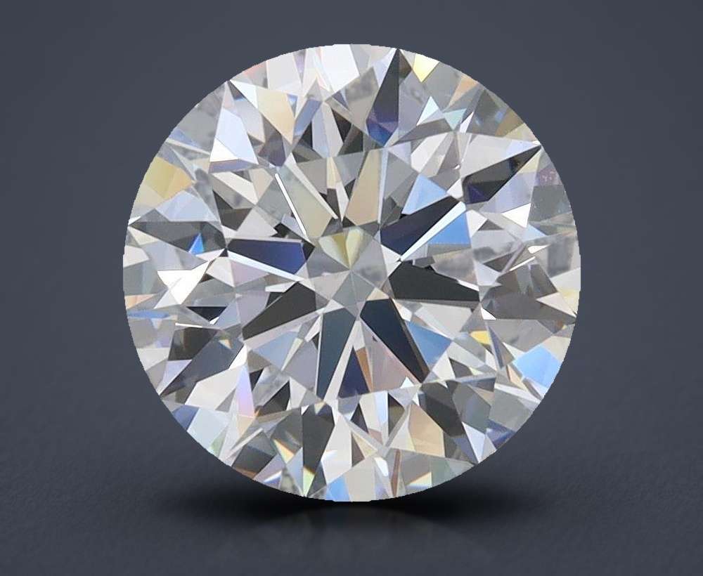 2.91ct D FL Rare Carat Ideal Cut Round Lab Grown Diamond