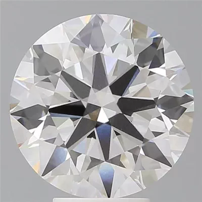 5.58ct F VVS2 Rare Carat Ideal Cut Round Lab Grown Diamond