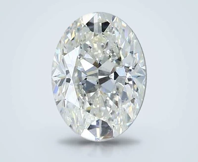 2.20ct J SI1 Rare Carat Ideal Cut Oval Diamond