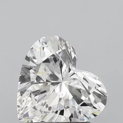 1.63ct D VS1 Rare Carat Ideal Cut Heart Lab Grown Diamond