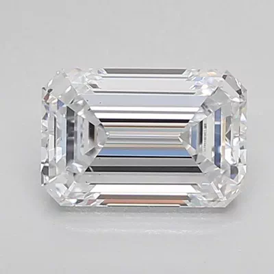 1.51ct D VS1 Rare Carat Ideal Cut Emerald Lab Grown Diamond
