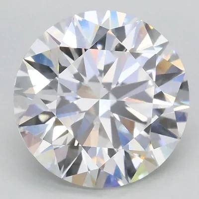 3.05ct E VS1 Rare Carat Ideal Cut Round Lab Grown Diamond