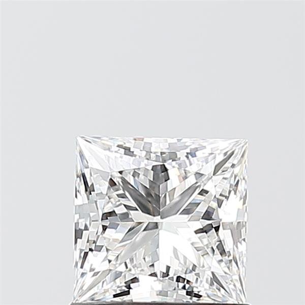 1.02ct E VVS2 Rare Carat Ideal Cut Princess Lab Grown Diamond