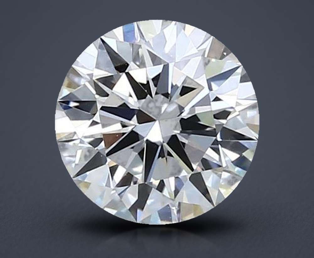 1.25ct F VVS2 Rare Carat Ideal Cut Round Lab Grown Diamond