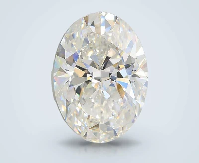 10.50ct F VS1 Rare Carat Ideal Cut Oval Lab Grown Diamond