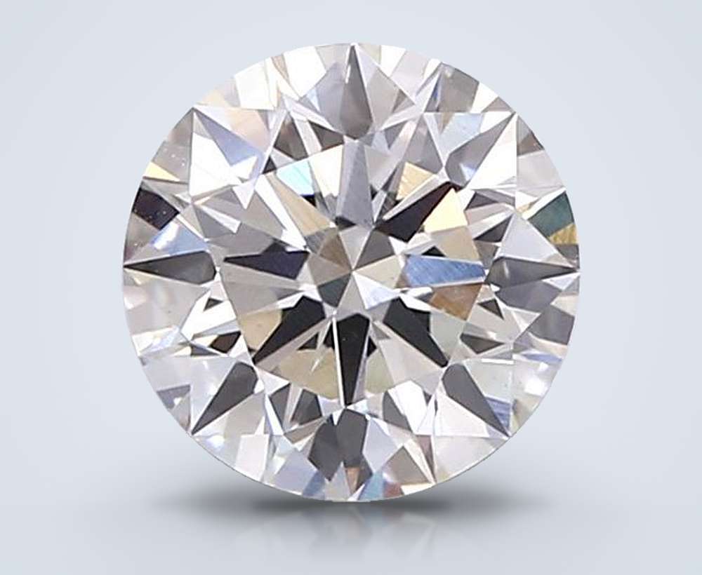 2.08ct H VS1 Rare Carat Ideal Cut Round Lab Grown Diamond