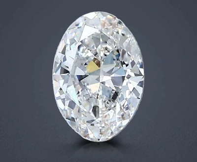 1.00ct F SI1 Excellent Cut Oval Diamond