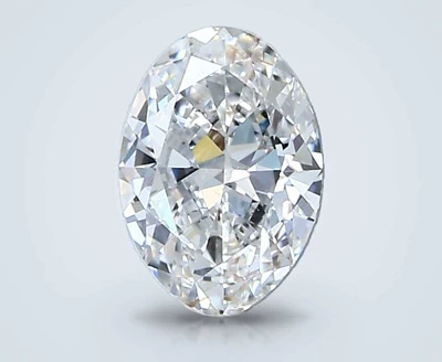 1.00ct F SI1 Excellent Cut Oval Diamond