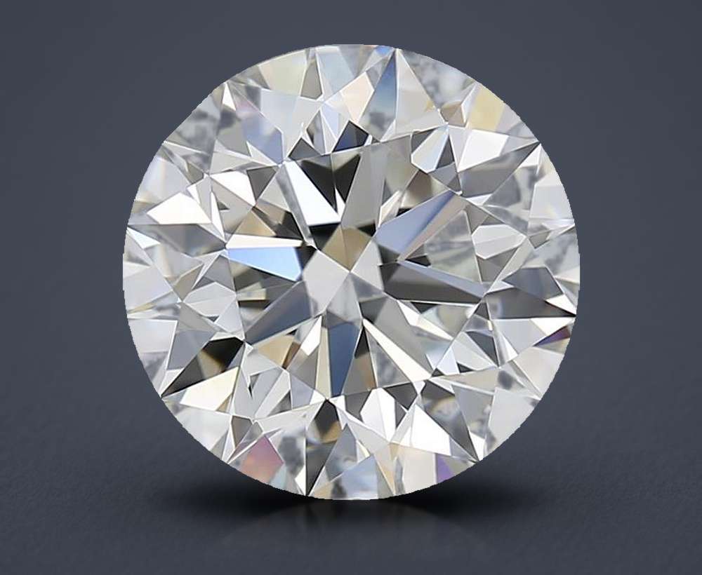 3.00ct G IF Rare Carat Ideal Cut Round Diamond