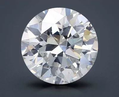 4.01ct I SI2 Rare Carat Ideal Cut Round Diamond