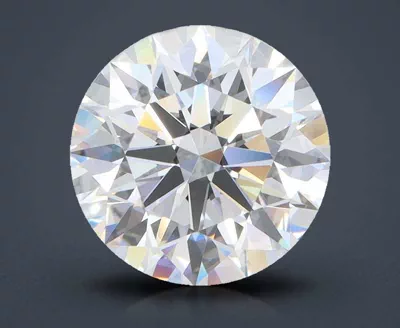 3.04ct E IF Rare Carat Ideal Cut Round Lab Grown Diamond