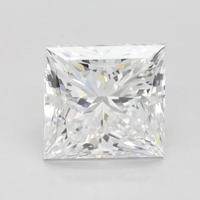 1.00ct D IF Rare Carat Ideal Cut Princess Lab Grown Diamond