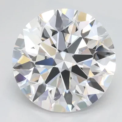 2.33ct D VVS1 Rare Carat Ideal Cut Round Lab Grown Diamond