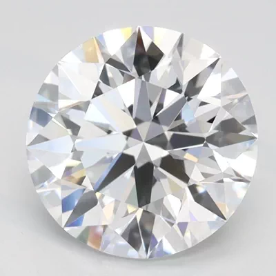 2.13ct D VVS1 Rare Carat Ideal Cut Round Lab Grown Diamond