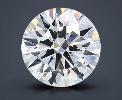 3.02ct D SI1 Rare Carat Ideal Cut Round Diamond