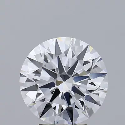 4.06ct H VVS2 Rare Carat Ideal Cut Round Lab Grown Diamond
