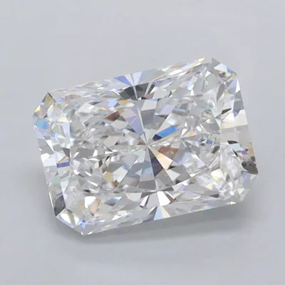 1.48ct D VVS2 Very Good Cut Radiant Lab Grown Diamond
