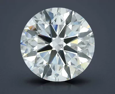 3.16ct F IF Ideal Cut Round Diamond