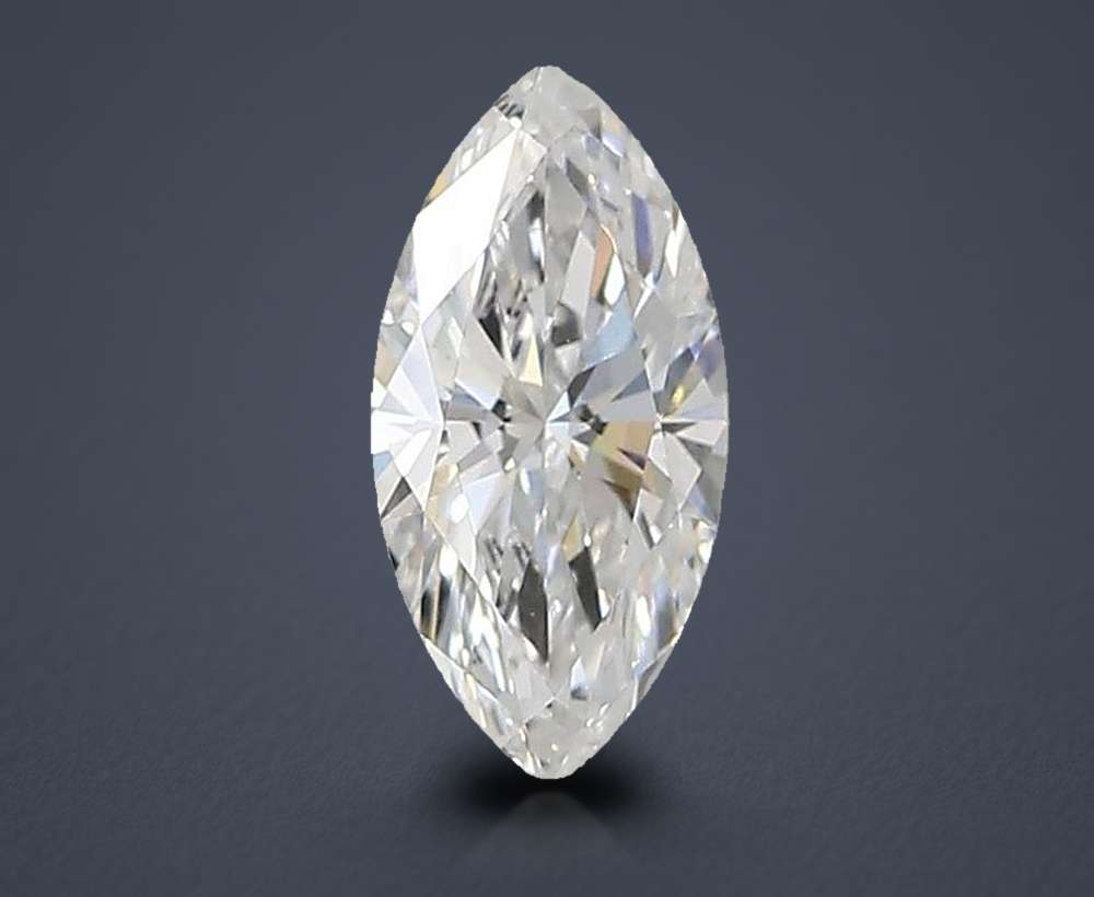 0.64ct D VVS2 Rare Carat Ideal Cut Marquise Lab Grown Diamond