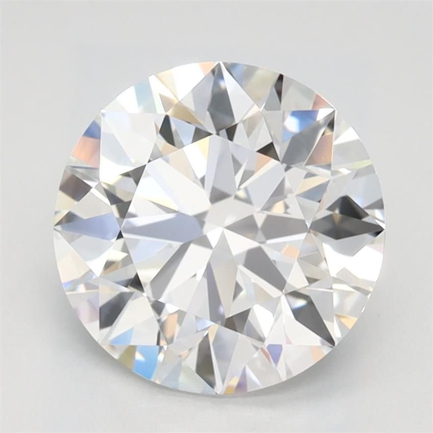 2.06ct D VVS1 Rare Carat Ideal Cut Round Lab Grown Diamond