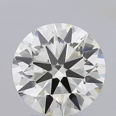 2.56ct J VS1 Excellent Cut Round Lab Grown Diamond