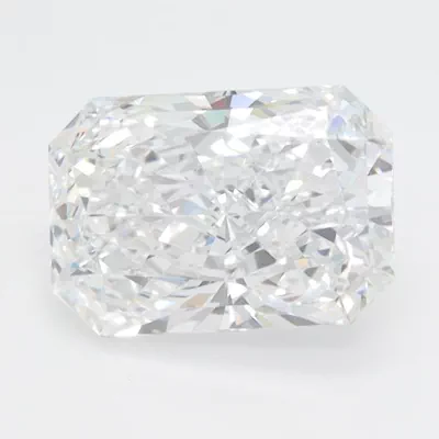 1.54ct D VVS2 Rare Carat Ideal Cut Radiant Lab Grown Diamond