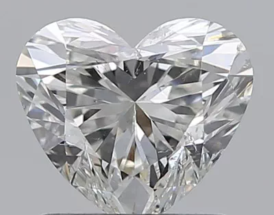 0.96ct H SI2 Rare Carat Ideal Cut Heart Diamond