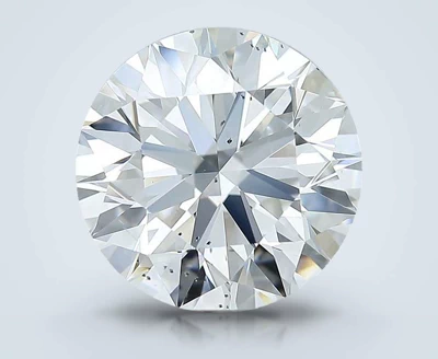 3.51ct F SI1 Rare Carat Ideal Cut Round Diamond