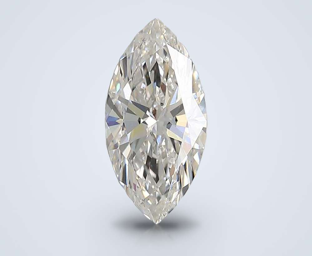 2.02ct E VS1 Rare Carat Ideal Cut Marquise Lab Grown Diamond