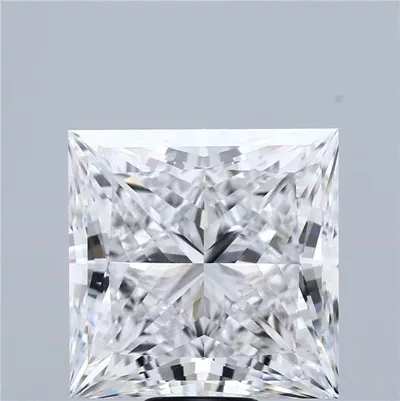 15.03ct E VVS2 Rare Carat Ideal Cut Princess Lab Grown Diamond