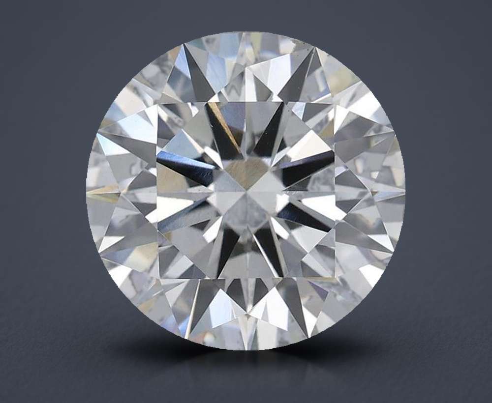 3.01ct I VS1 Rare Carat Ideal Cut Round Lab Grown Diamond