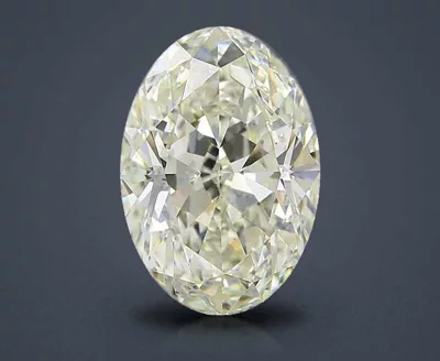 5.01ct K VS1 Rare Carat Ideal Cut Oval Diamond