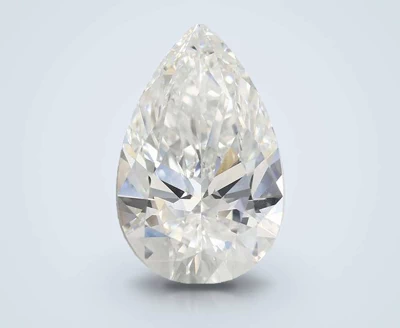 8.06ct E VVS2 Rare Carat Ideal Cut Pear Lab Grown Diamond