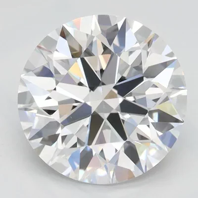 2.37ct D VVS1 Rare Carat Ideal Cut Round Lab Grown Diamond