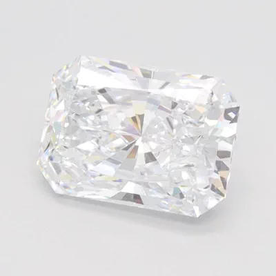 1.51ct E VVS2 Rare Carat Ideal Cut Radiant Lab Grown Diamond