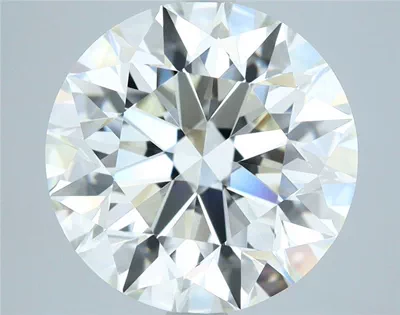 5.01ct H IF Excellent Cut Round Diamond