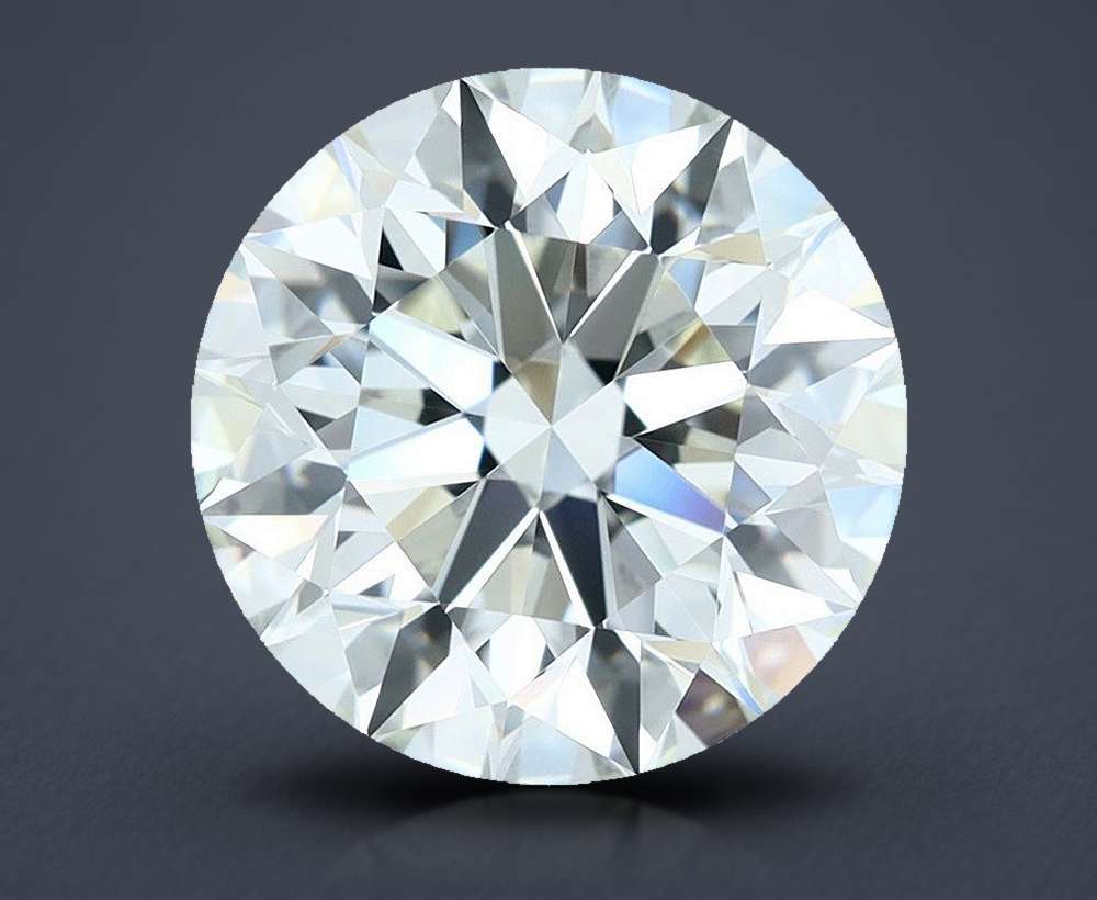 5.01ct H IF Excellent Cut Round Diamond