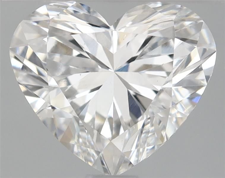 1.42ct E VS2 Rare Carat Ideal Cut Heart Lab Grown Diamond