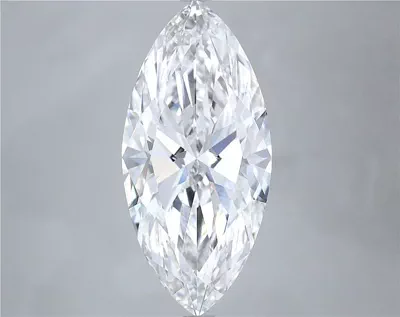 6.07ct F VS1 Rare Carat Ideal Cut Marquise Lab Grown Diamond