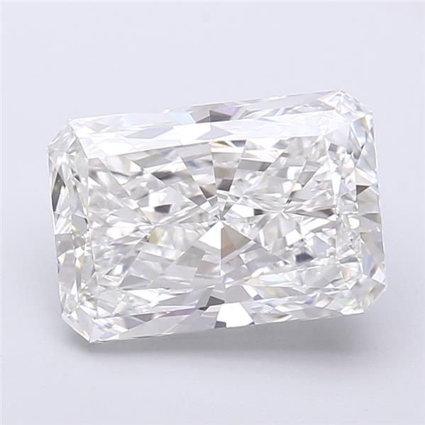 4.23ct E VVS2 Rare Carat Ideal Cut Radiant Lab Grown Diamond
