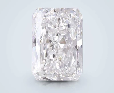 4.23ct E VVS2 Rare Carat Ideal Cut Radiant Lab Grown Diamond