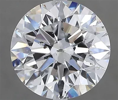 2.50ct D SI2 Rare Carat Ideal Cut Round Diamond
