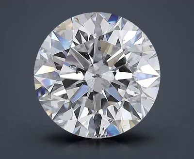 2.50ct D SI2 Rare Carat Ideal Cut Round Diamond