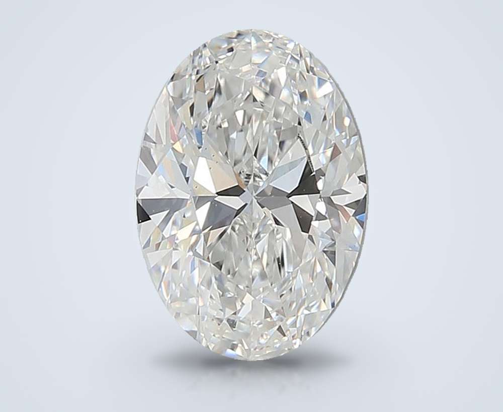 2.01ct E VS1 Rare Carat Ideal Cut Oval Lab Grown Diamond