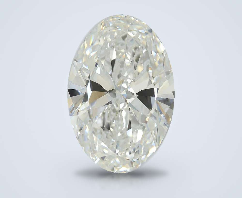 7.39ct E VVS2 Rare Carat Ideal Cut Oval Lab Grown Diamond