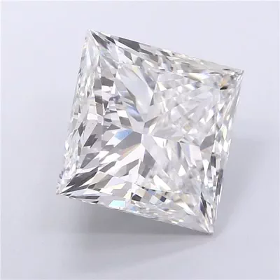 11.04ct F VS2 Rare Carat Ideal Cut Princess Lab Grown Diamond