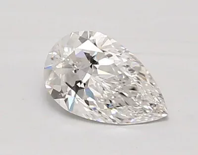 0.72ct D VVS2 Rare Carat Ideal Cut Pear Lab Grown Diamond