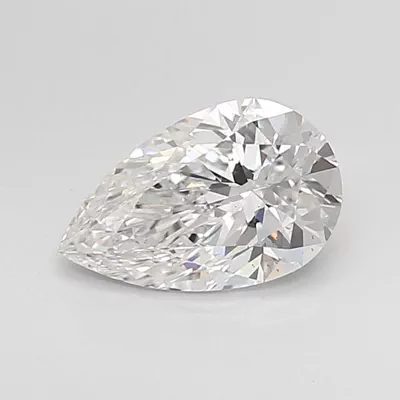 1.04ct E VS2 Rare Carat Ideal Cut Pear Lab Grown Diamond