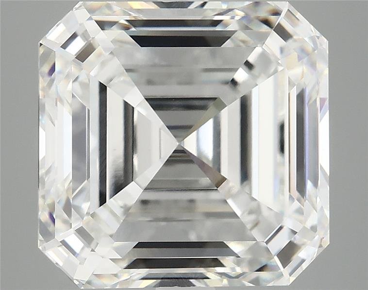 8.03ct F VVS2 Excellent Cut Asscher Lab Grown Diamond